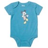 Disney Mickey Mouse Pluto Mickey Mouse Baby 4 Pack Snap Bodysuits Newborn to Infant  - image 2 of 4