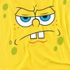 Boys' Short Sleeve Spongebob Angry Face T-Shirt - 3 of 4