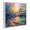 Stupell Industries Sunset in Mykonos Beach Framed Giclee Art - 2 of 4