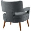 Modway Sheer Upholstered Fabric Armchair - 3 of 4