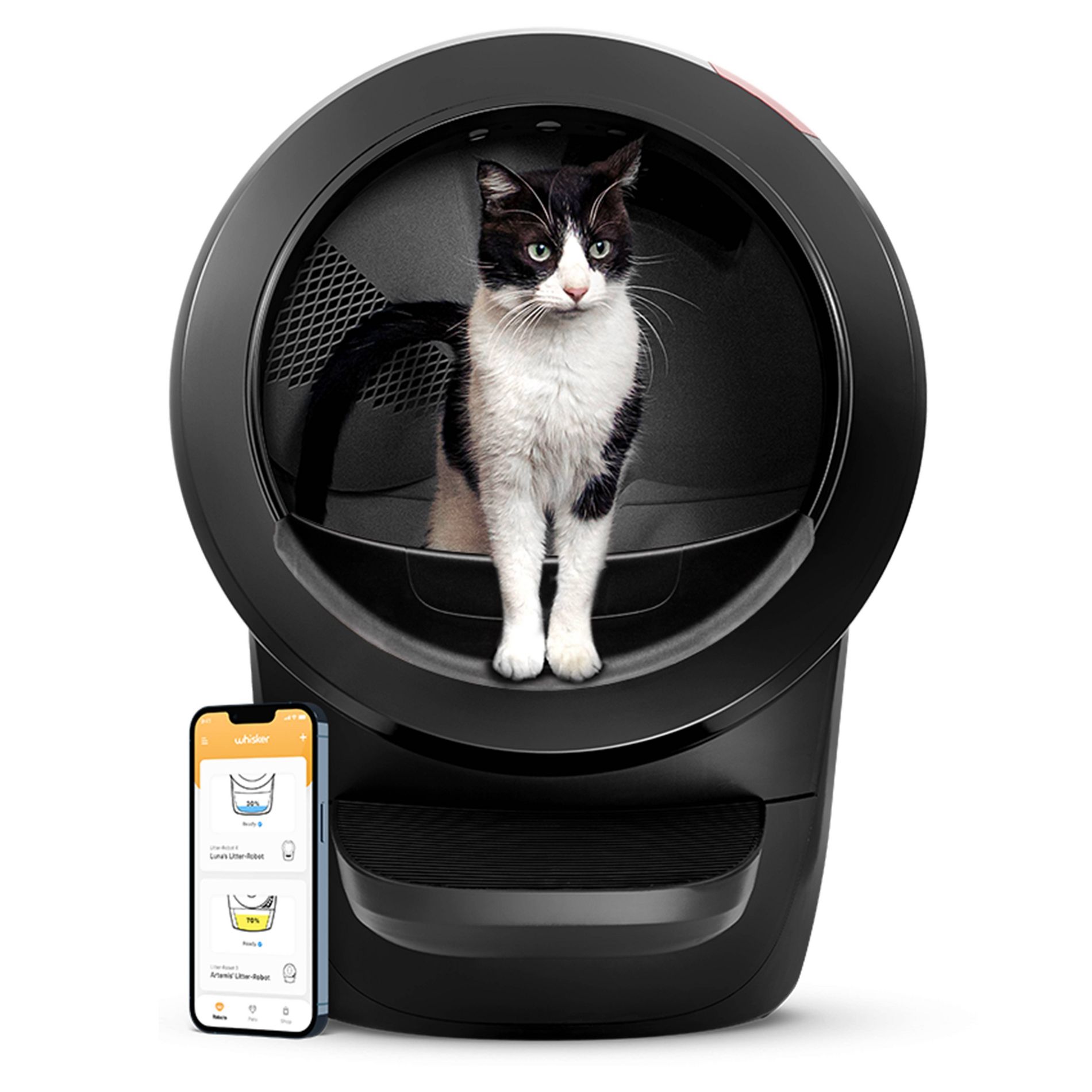 Whisker Litter-Robot 4 with Step