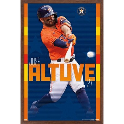 Baseball All-Star Jose Altuve Sports Wallpaper Poster 4 Canvas