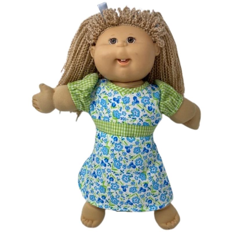 Doll Clothes Superstore Versatile Dress Fits Cabbage Patch Kid 18 Inch Girl And 15-16 Inch Baby Dolls, 3 of 6
