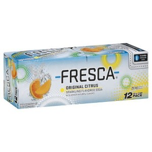 Fresca Soda, Sparkling Flavored, Original Citrus - 12 Oz Can (Pack of 12) - 1 of 1