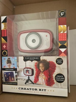 Fao Schwarz Creator Kit Video Camera With Tripod : Target