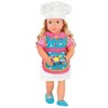 Our Generation 18" Posable Cooking Doll Jenny with Gourmet Kitchen Playset & Storybook (Red) - image 4 of 4