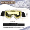 Unique Bargains Windproof Mountaineering Sky Diving Skiing Dirt Bike Goggle - 2 of 4
