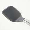 Stainless Steel With Silicone Cookie Spatula Dark Gray - Figmint™ : Target