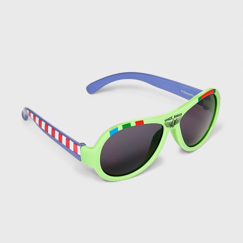 Toddler Boys&#39; Buzz Lightyear Sunglasses - Green, 2 of 3