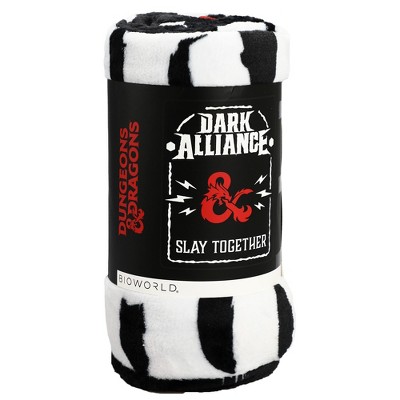 Dungeons and Dragons Dark Alliance Dice 48" x 60" Throw Blanket