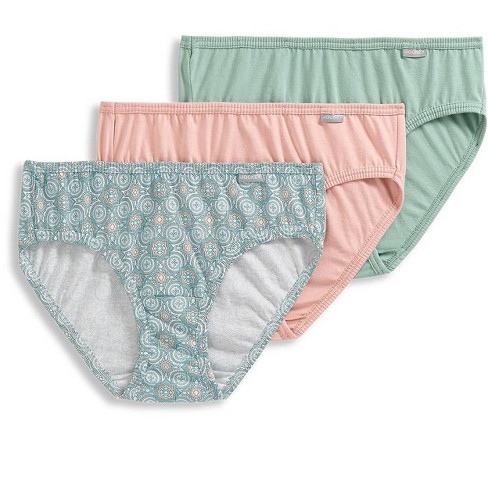 Jockey Women's Underwear Elance Bikini - 6 Pack, Light, 5 at  Women's  Clothing store