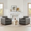 Spruce&Spring Modern Swivel Accent Arm Chair - 2 of 4