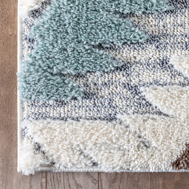 Well Woven Ares High-lo Pile Cozy Shag Area Rug, 4 of 10