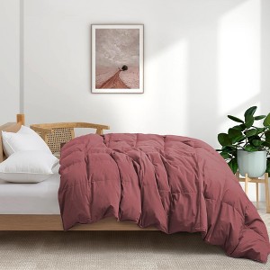 Puredown All Season Organic Cotton Down & Feather Comforter Made in Germany - 1 of 4