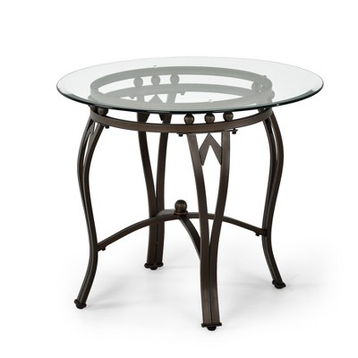 target metal end table