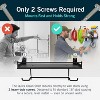 Heavy Duty Wall Mounted Paper Towel Holder for Garage and Workshop, Space-Saving Tool Organizer - 4 of 4