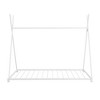 PAGED Twin Size Floor Bed with Triangle Structure, Tent-Shaped Modern Sturdy Metal Bed Frame for Bedroom, Easy Assembly - 4 of 4