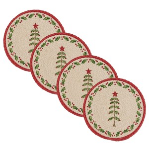 Park Designs Feather Tree Braided Trivet 8" Dia - 1 of 4