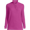 Lands' End Women's Long Sleeve Waffle Quarter Zip Pullover - 3 of 4