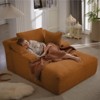 TiramisuBest Lotus Bean Bag Sofa Chair Pull Ring Easy Move High Density Foam Adult Living Room Bedroom, 43.7"*39.76"*26.77" - 3 of 4