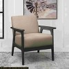 CAVINAS Polyester Accent Chair with High Back and Rubberwood Legs,Modern Upholstered Living Room Chairs,Reading Chairs for Living Room - 3 of 4