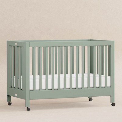 Babyletto Maki Full-Size Folding Crib with Toddler Rail