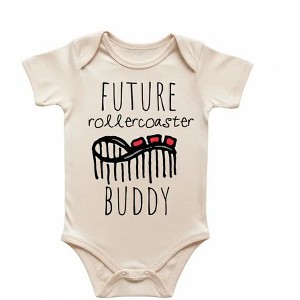 Theme Park Roller Coaster Newborn Baby Onesie® Bodysuit GS1 - 1 of 4