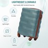 20" Carry On Luggage, Hardshell Expandable Suitcase with TSA Lock, Quiet Spinner Wheels, Top and Side Handles for Travel - 2 of 4