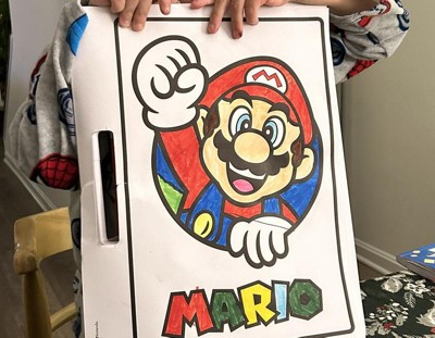 Large Personalized Mario Color Book – Munchkin Lane ®