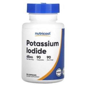 Nutricost Potassium Iodide, 65 mg, 90 Capsules - 1 of 2