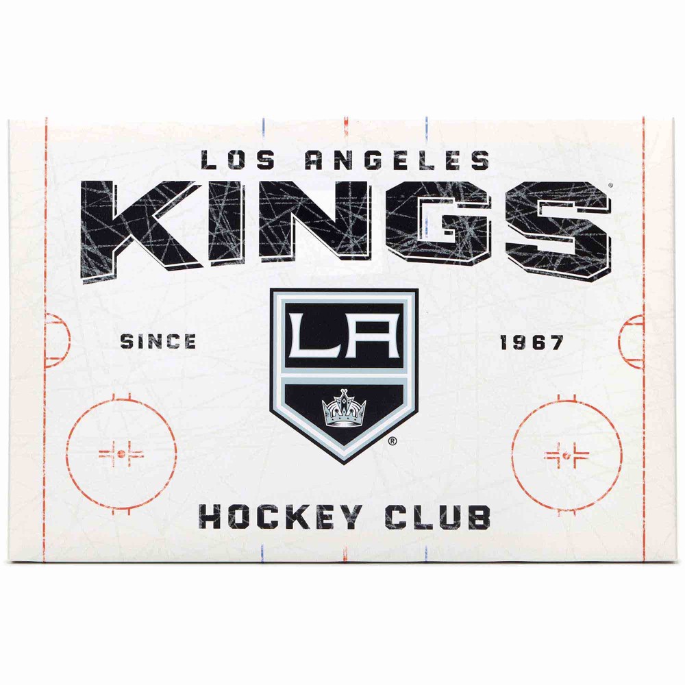 Photos - Wallpaper NHL Los Angeles Kings Rink Canvas
