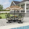 Clihome 9 Ft.Outdoor Patio Bohemian Fringed Umbrella with Crank Lift,UV Resistance,Waterproof and Fade-Resistant Canopy,Without Base - 3 of 4