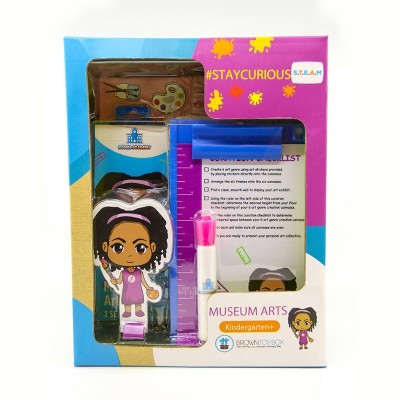 Brown Toy Box Makayla Museum Arts STEAM Kit