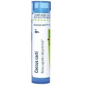Coccus Cacti 9C by Boiron Homeopathic Single Medicine For Cough, Cold & Flu  -  80 Pellet - 1 of 4