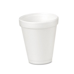 Dart Foam Drink Cups, 4 oz, 50/Bag, 20 Bags/Carton - 1 of 4