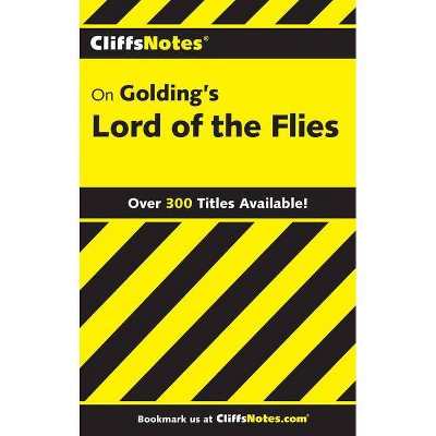  Cliffsnotes on Golding's Lord of the Flies - (Cliffsnotes Literature Guides) by  Maureen Kelly (Paperback) 