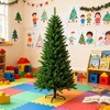 PexFix 5FT Christmas Tree Classic Pencil Slender Artificial Xmas Tree with 556 Branch Tips Ornaments for Xmas Holiday Halloween Home Party Decor - 3 of 4