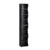 LIVAREEmlen 8-Layer Adjustable Shelf Ultra-Thin Bookshelf with a Wavy Border Design, for Display and Multi-Functional Bookshelves in Home Offices - 2 of 4