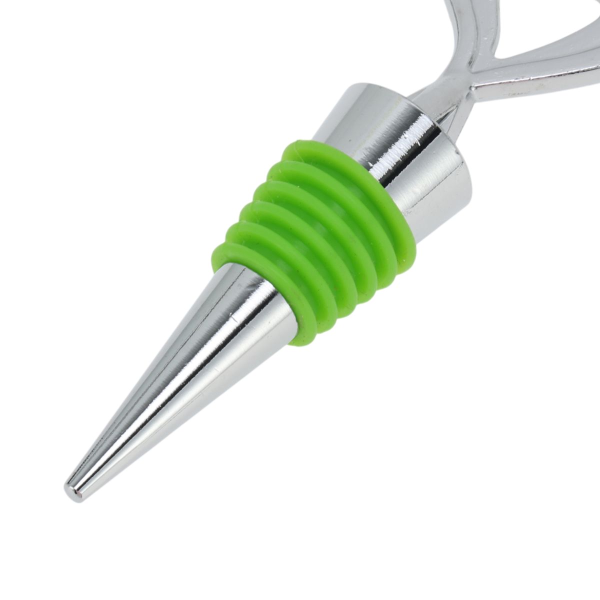 Unique Bargains Double Heart Stopper Aluminum Alloy TPE 4.37"x1.89"x0.79" 1 Pc - thumbnail 3