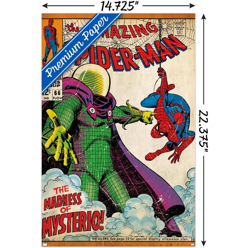 Trends International Marvel Comics - Spider-Man - Amazing Spider-Man #66 Unframed Wall Poster Prints, 3 of 7