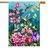 Briarwood Lane Spring House Flag 40x28 For Outdoor Springtime Hummingbirds For Spring House Flag - 2 of 4