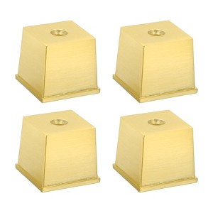 Unique Bargains Furniture Modern Durable Scratch Resistant Furniture Leg Cover Square - 1 of 4