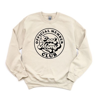 Simply Sage Market Women's Graphic Sweatshirt Offical Member Cool Moms Club
