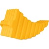 Camco Curved Trailer Aid, Chock, & Pad Flat Tire Changing Ramp with 6.5" Lifting Capability for Tandem Axle Trailer, Holds Up to 20,000 Pounds, Yellow - 3 of 4