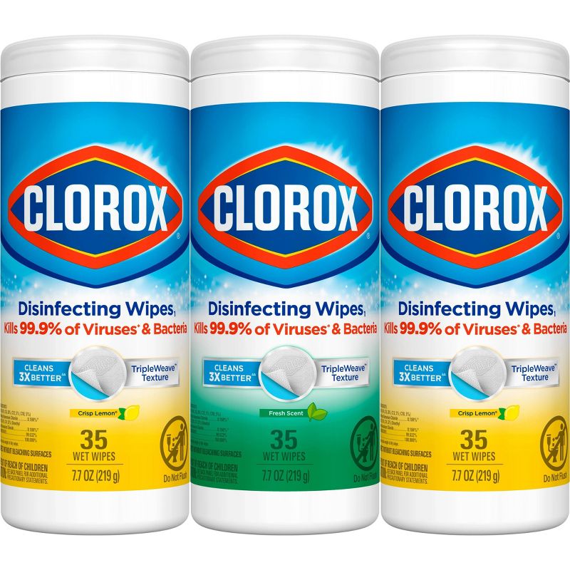 Clorox Bleach Free Disinfecting Wipes Value Pack - 105ct/3pk, 2 of 12