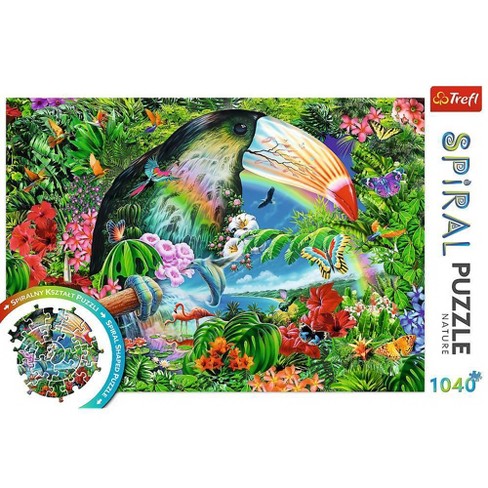 Trefl Spiral Jungle Paradise Jigsaw Puzzle - 1040pc