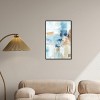 Art Remedy House of Lines I Blue Abstract Wall Art Framed - 2 of 4