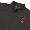 Men's Mississippi Valley State University Adult Polo Left Chest Logo - 4 of 4