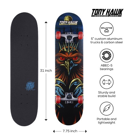 Tony Hawk Skateboard for beginner and professional skaters - Crown hawk