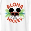 Women's - Disney - Aloha Mickey Short Sleeve Graphic T-Shirt - 2 of 4